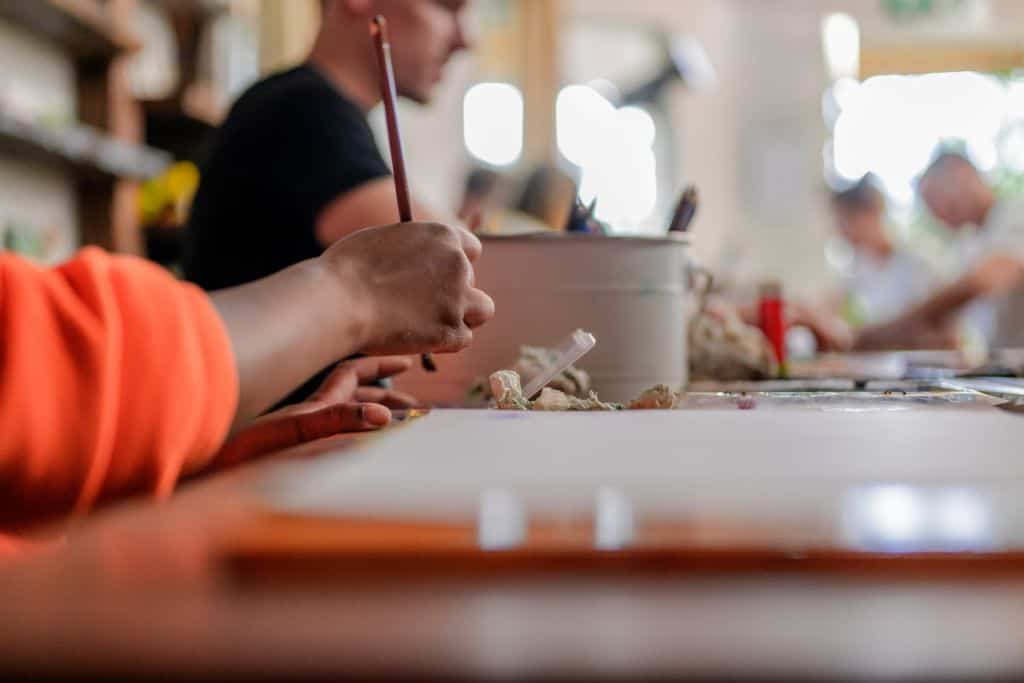 Group Art Therapy at White River Recovery