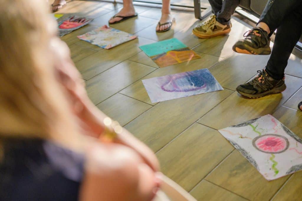 Art therapy sessions